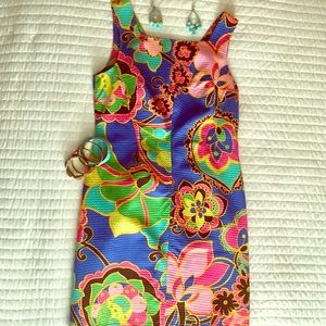 Mod Lilly Pulitzer hidden monkey dress size 4